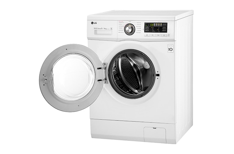 LG 8kg/4kg 6 Motion Direct Drive Washer Dryer, F1496AD