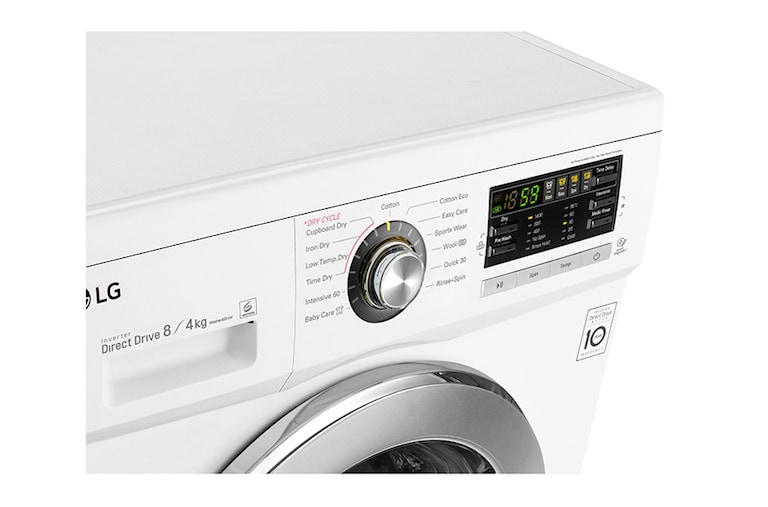 LG 8kg/4kg 6 Motion Direct Drive Washer Dryer, F1496AD