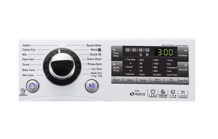 LG 9KG/6KG WASHER DRYER WITH 6 MOTION DD, F14A8RD