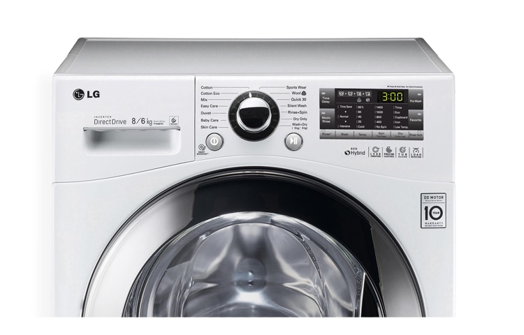 LG 8KG/6KG WASHER DRYER WITH 6 MOTION DD, F14A8YD