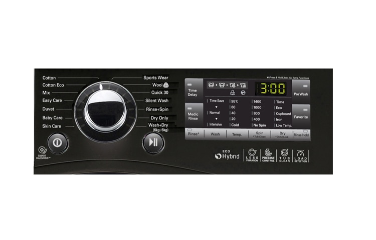 LG 8KG/6KG WASHER DRYER WITH 6 MOTION DD, F14A8YD6
