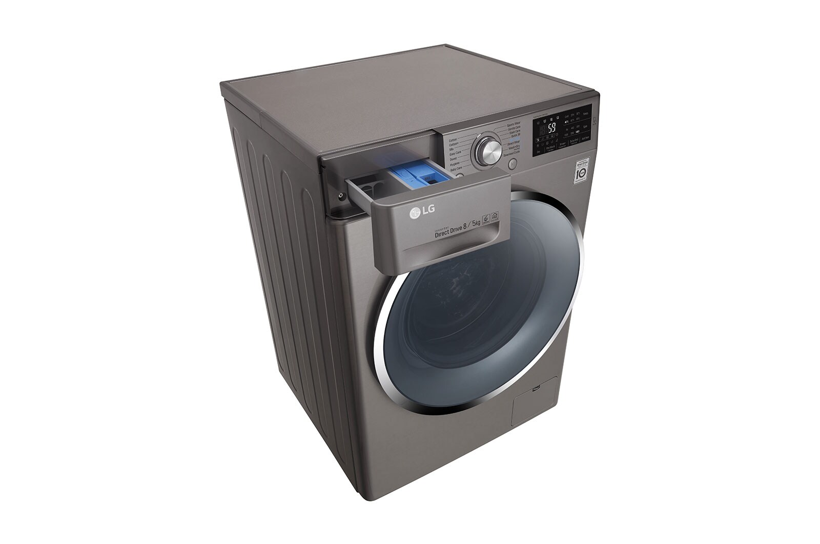 LG 8/5 KG Condensor Washer Dryer with multiple Wash Programs and Smart ThinQ™ connectivity, F4J6AM2S
