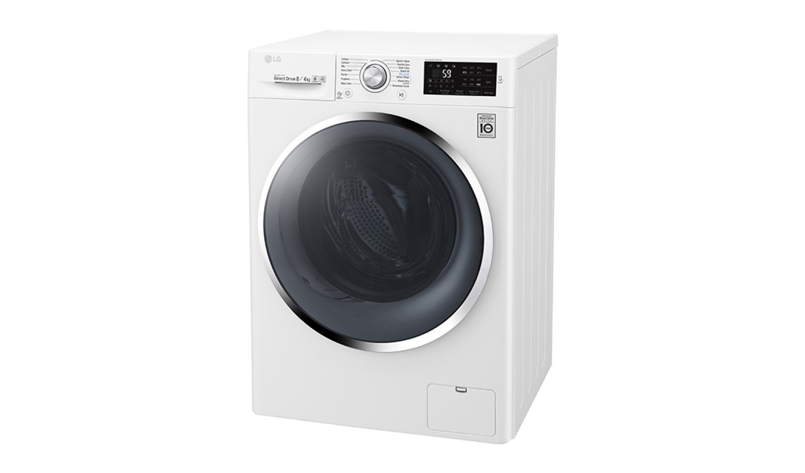 LG 8/4 KG Condensor Washer Dryer with multiple Wash Programs and Smart ThinQ™ connectivity, F4J6AM2W