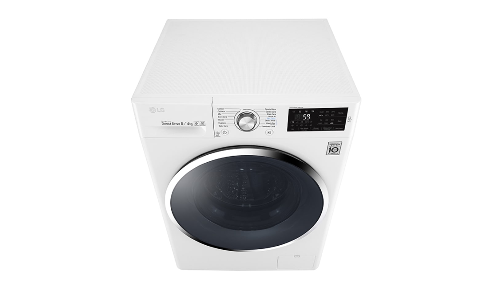 LG 8/4 KG Condensor Washer Dryer with multiple Wash Programs and Smart ThinQ™ connectivity, F4J6AM2W