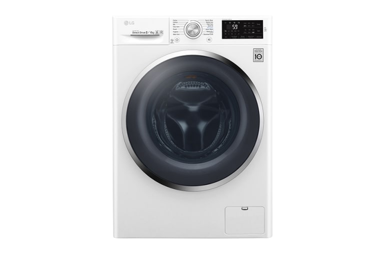 LG 8/4 KG Condensor Washer Dryer with multiple Wash Programs and Smart ThinQ™ connectivity, F4J6AM2W