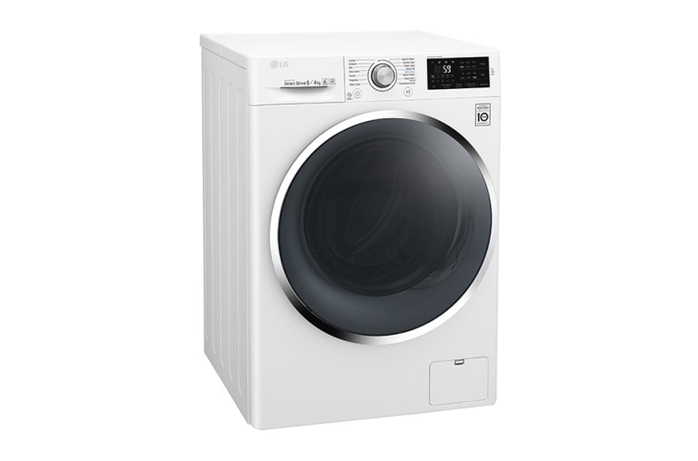 LG 8/4 KG Condensor Washer Dryer with multiple Wash Programs and Smart ThinQ™ connectivity, F4J6AM2W