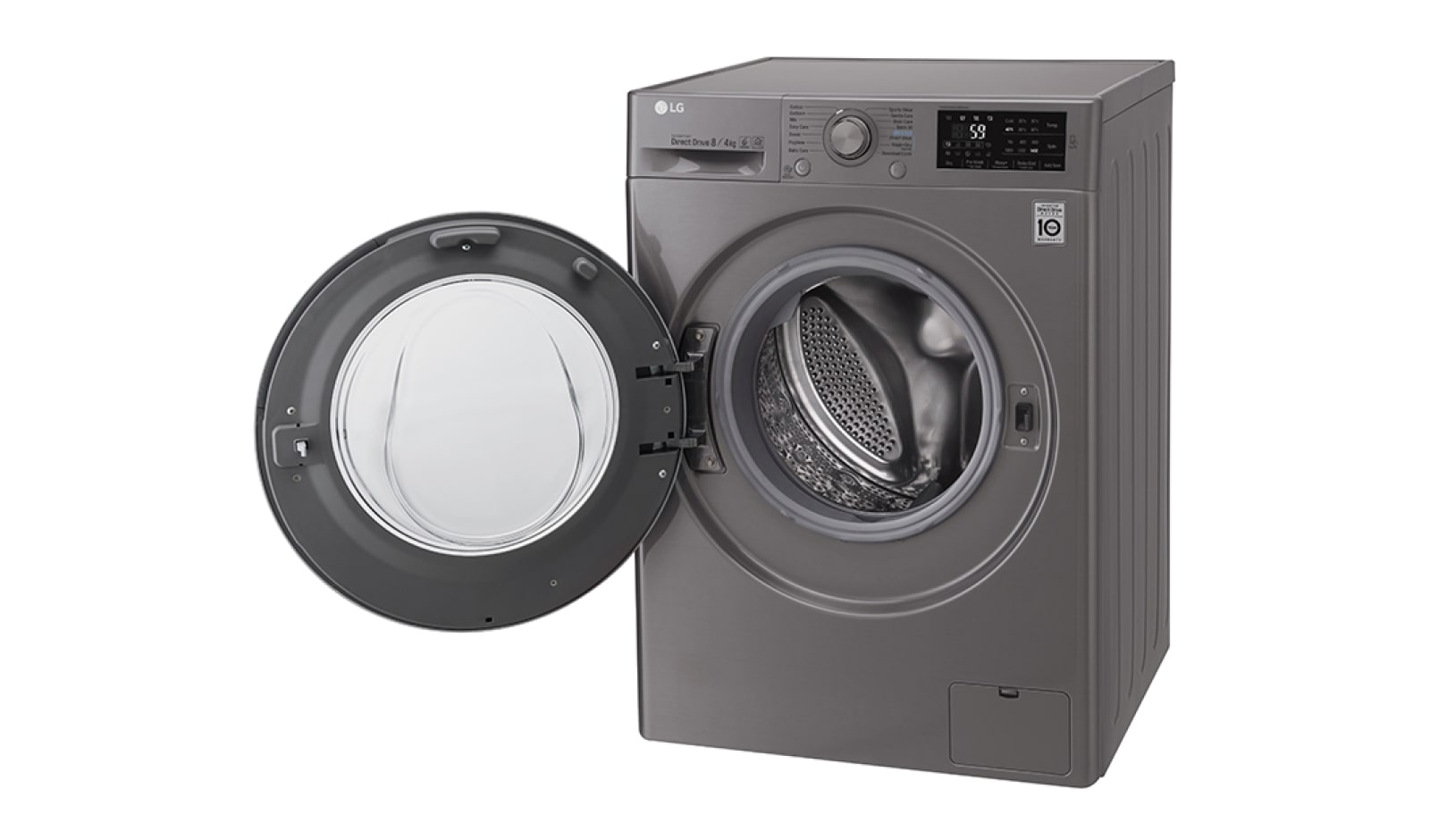 LG 8/4 KG Condensor Washer Dryer with multiple Wash Programs and Smart ThinQ™ connectivity, F4J6AM8S