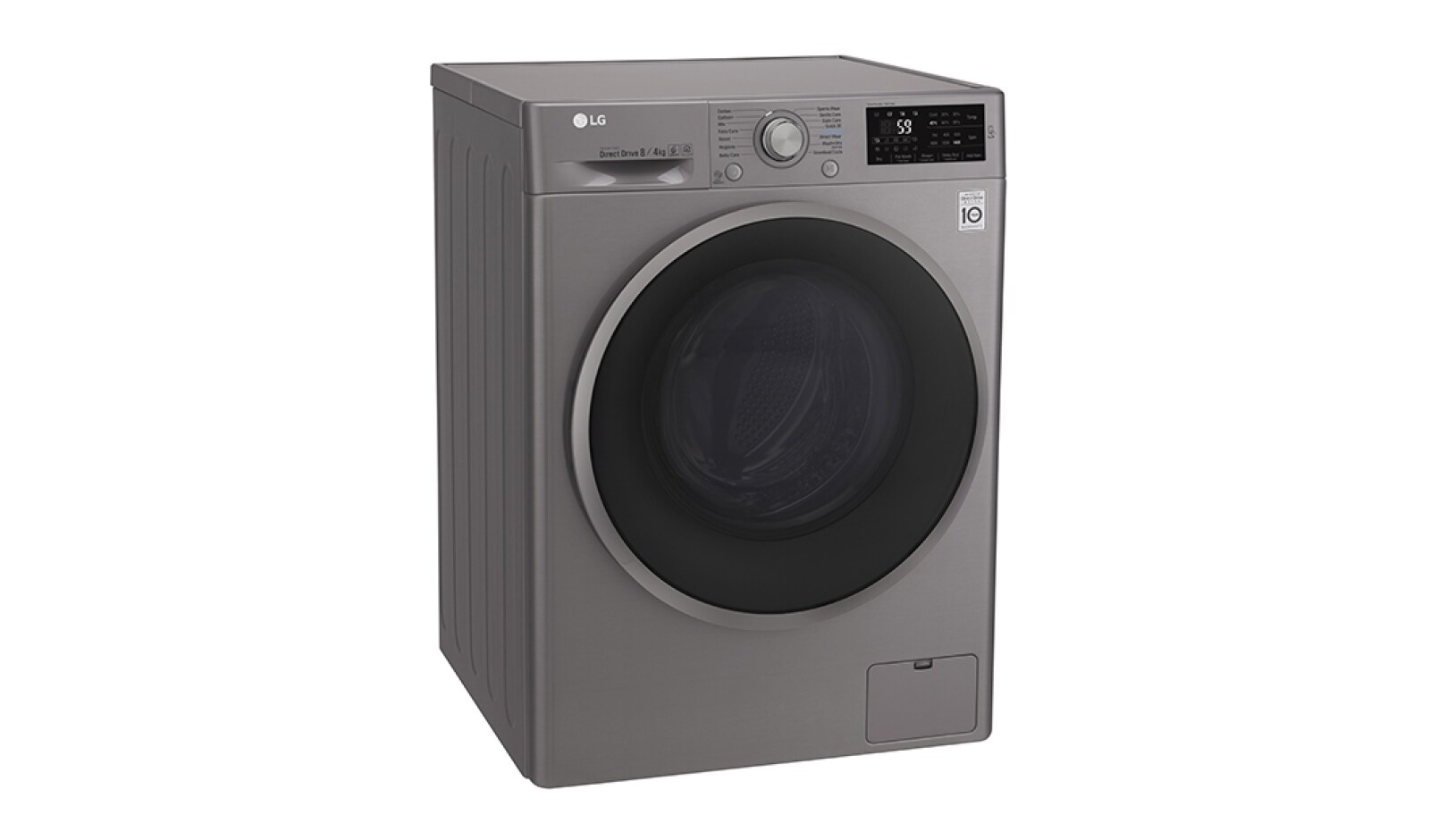 LG 8/4 KG Condensor Washer Dryer with multiple Wash Programs and Smart ThinQ™ connectivity, F4J6AM8S