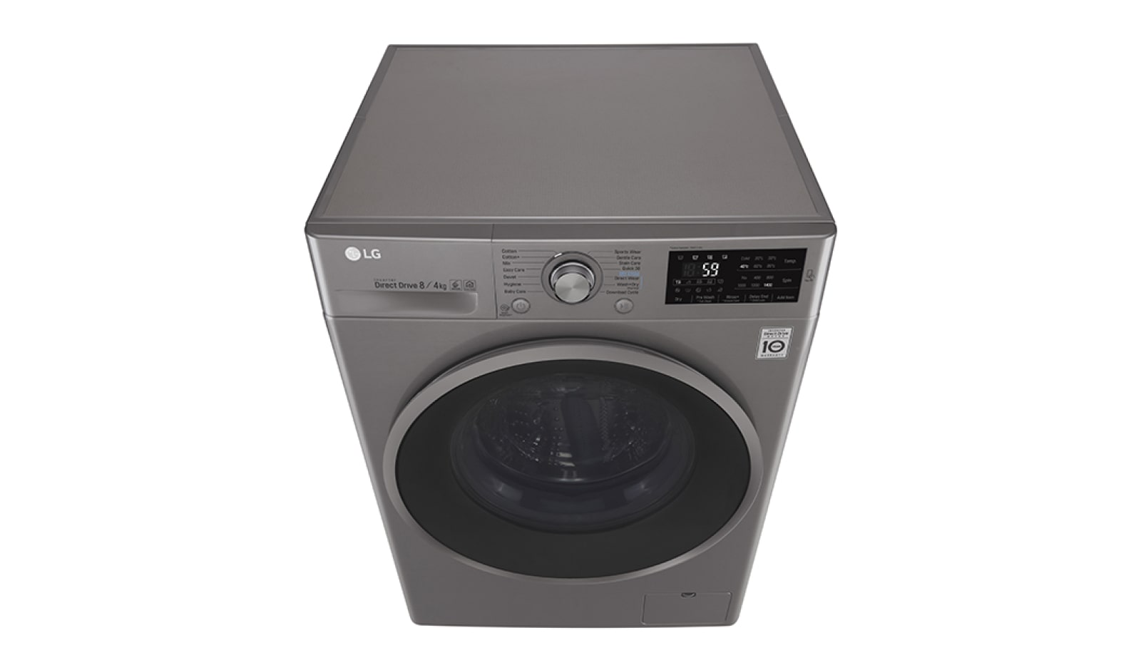 LG 8/4 KG Condensor Washer Dryer with multiple Wash Programs and Smart ThinQ™ connectivity, F4J6AM8S