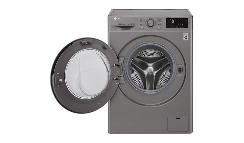 LG 8/5 KG Condensor Washer Dryer with multiple Wash Programs and Smart ThinQ™ connectivity, F4J6TM8S