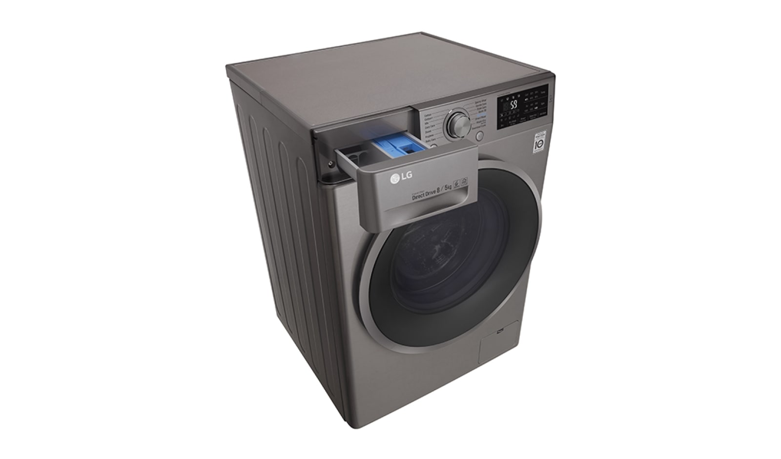 LG 8/5 KG Condensor Washer Dryer with multiple Wash Programs and Smart ThinQ™ connectivity, F4J6TM8S