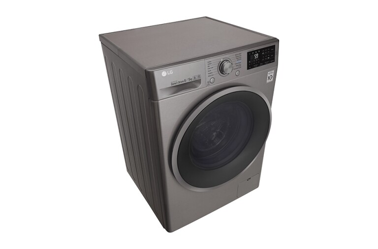 LG 8/5 KG Condensor Washer Dryer with multiple Wash Programs and Smart ThinQ™ connectivity, F4J6TM8S