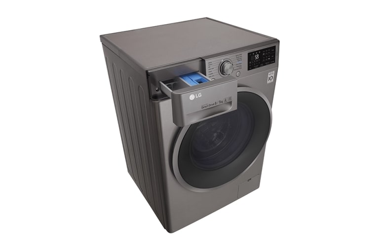 LG 8/5 KG Condensor Washer Dryer with multiple Wash Programs and Smart ThinQ™ connectivity, F4J6TM8S