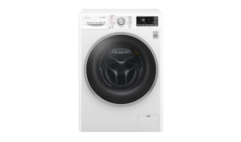 LG F4J7FH1W 9/6Kg 1400 Spin Washer Dryer - White, F4J7FH1W