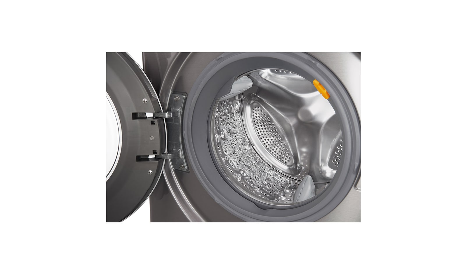 LG 9/6 KG Smart Eco Hybrid™ Washer™ Dryer with True Steam™ technology, F4J8FH2S