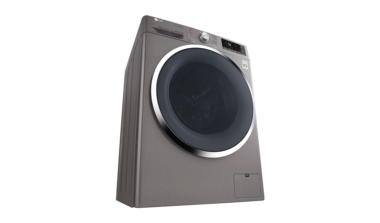 LG 9/6 KG Smart Eco Hybrid™ Washer™ Dryer with True Steam™ technology, F4J8FH2S