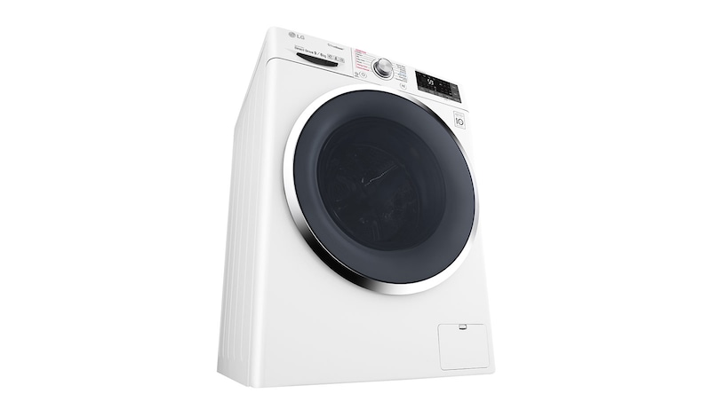 LG 9/6 KG Smart Eco Hybrid™ Washer™ Dryer with True Steam™ technology, F4J8FH2W