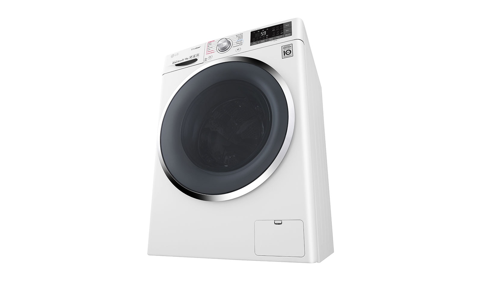 LG 9/6 KG Smart Eco Hybrid™ Washer™ Dryer with True Steam™ technology, F4J8FH2W