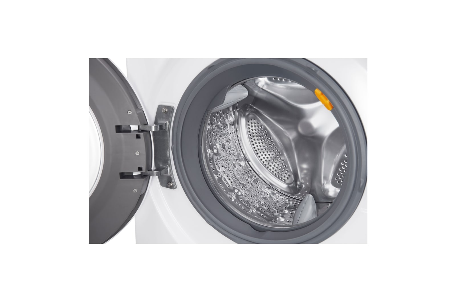 LG F4J8JH2WD 10.5/7Kg 1400 Spin Washer Dryer - White, F4J8JH2WD