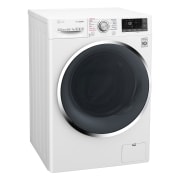 LG F4J8JH2WD 10.5/7Kg 1400 Spin Washer Dryer - White, F4J8JH2WD