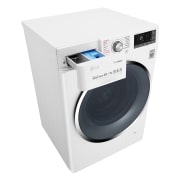 LG F4J8JH2WD 10.5/7Kg 1400 Spin Washer Dryer - White, F4J8JH2WD