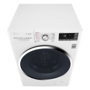 LG F4J8JH2WD 10.5/7Kg 1400 Spin Washer Dryer - White, F4J8JH2WD