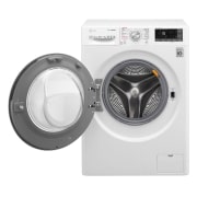 LG F4J8JH2WD 10.5/7Kg 1400 Spin Washer Dryer - White, F4J8JH2WD