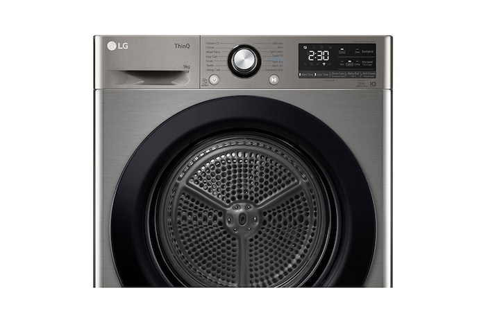 LG 9kg DUAL Inverter HeatPump Dryer A++, Graphite, FDM309S