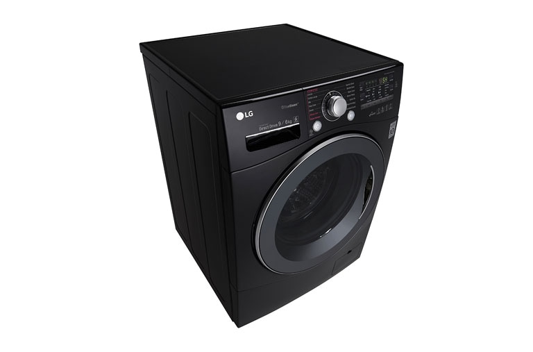 LG 9KG/6KG Eco Hybrid Washer Dryer with TRUESTEAM™ and 6 Motion DD, FH4A8FDH8N
