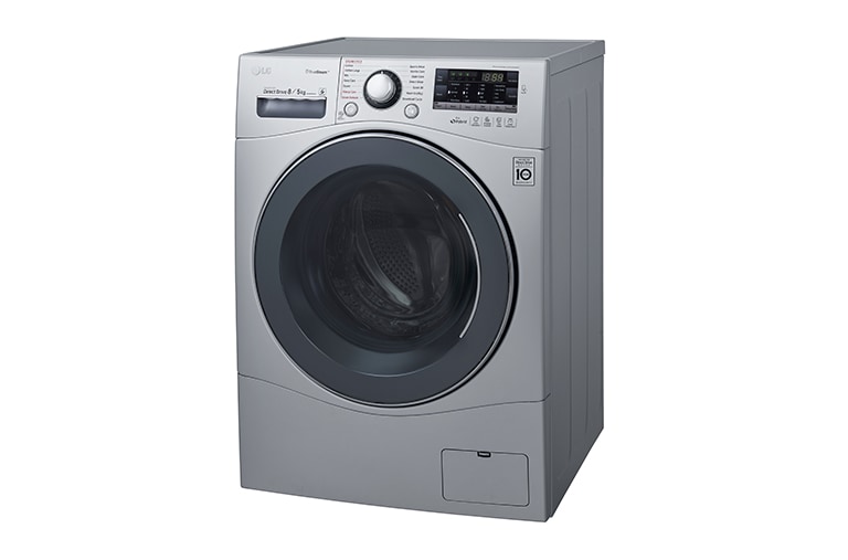 LG 8/5 KG Eco Hybrid™ Washer Dryer with True Steam™ technology and Smart ThinQ™ connectivity, FH4A8TDH4N