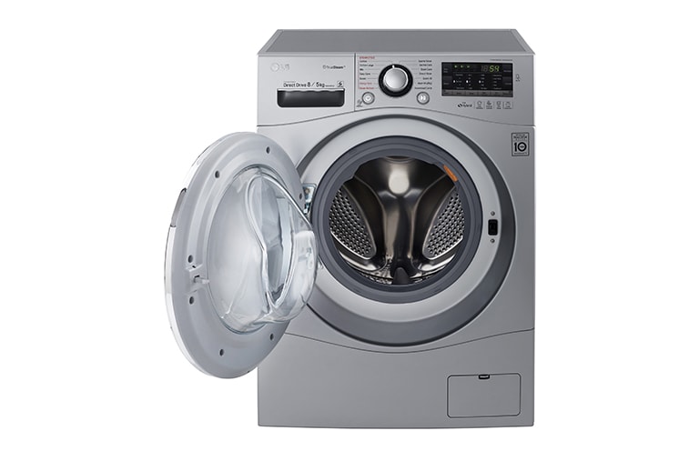 LG 8/5 KG Eco Hybrid™ Washer Dryer with True Steam™ technology and Smart ThinQ™ connectivity, FH4A8TDH4N