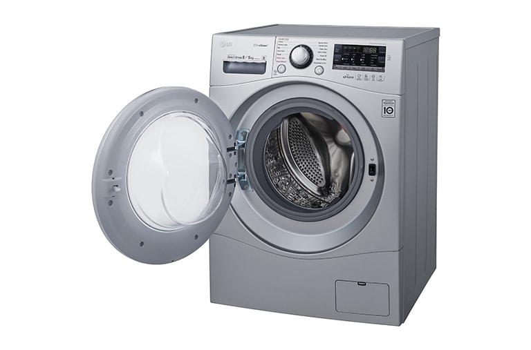 LG 8/5 KG Eco Hybrid™ Washer Dryer with True Steam™ technology and Smart ThinQ™ connectivity, FH4A8TDH4N