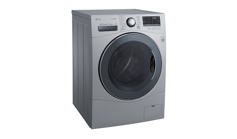 LG 8/5 KG Eco Hybrid™ Washer Dryer with True Steam™ technology and Smart ThinQ™ connectivity, FH4A8TDH4N