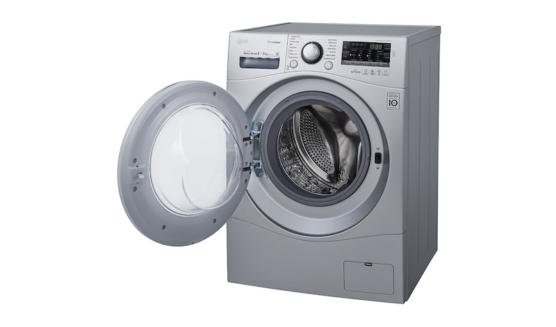 LG 8/5 KG Eco Hybrid™ Washer Dryer with True Steam™ technology and Smart ThinQ™ connectivity, FH4A8TDH4N