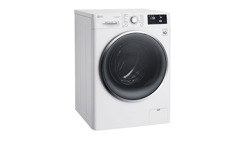LG 8/5 KG Eco Hybrid™ Washer Dryer with True Steam™ technology and Smart ThinQ™ connectivity, FH4U2TDH1N