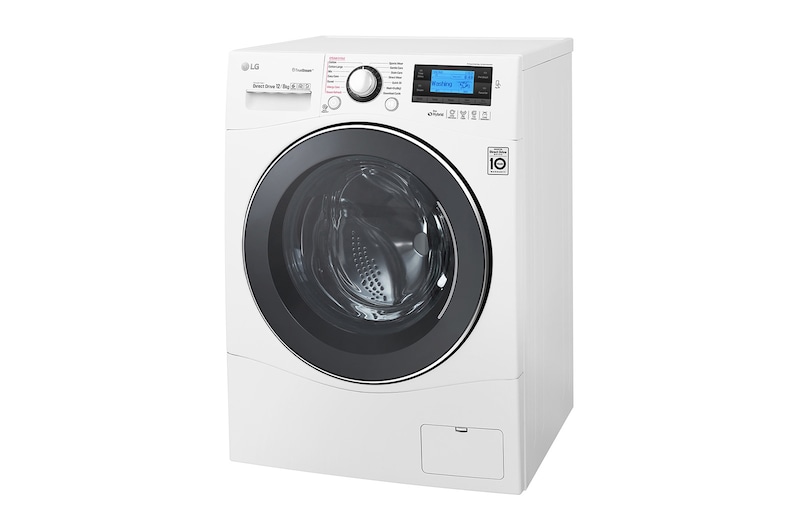LG 12/8 KG Eco Hybrid™ Washer Dryer with True Steam™ technology and Smart ThinQ™ connectivity, FH695BDH2N