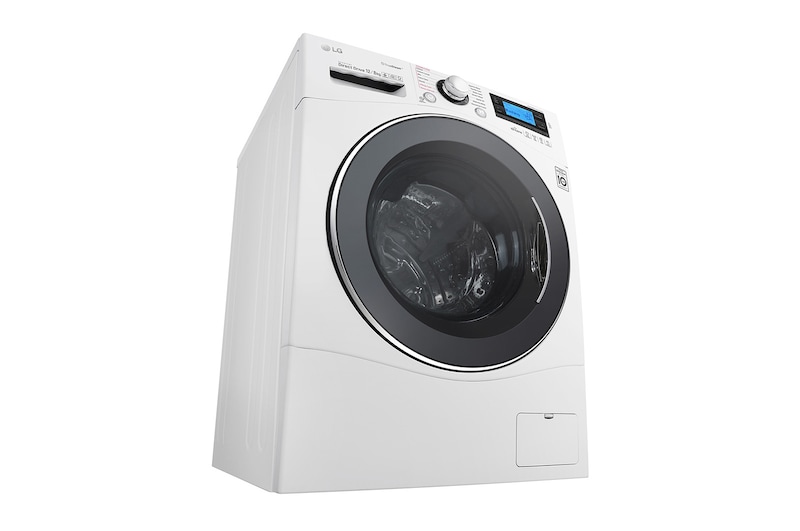 LG 12/8 KG Eco Hybrid™ Washer Dryer with True Steam™ technology and Smart ThinQ™ connectivity, FH695BDH2N