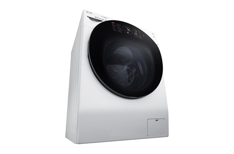 LG TrueSteam™ FH6G1BCH2N 12/8Kg 1600 Spin Washer Dryer - White, FH6G1BCH2N