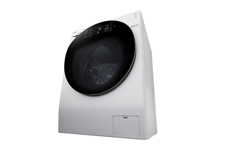LG TrueSteam™ FH6G1BCH2N 12/8Kg 1600 Spin Washer Dryer - White, FH6G1BCH2N