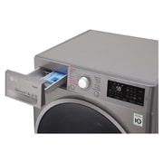 LG Steam™ FWJ685SS 8/5Kg 1400 Spin Washer Dryer – Graphite, FWJ685SS