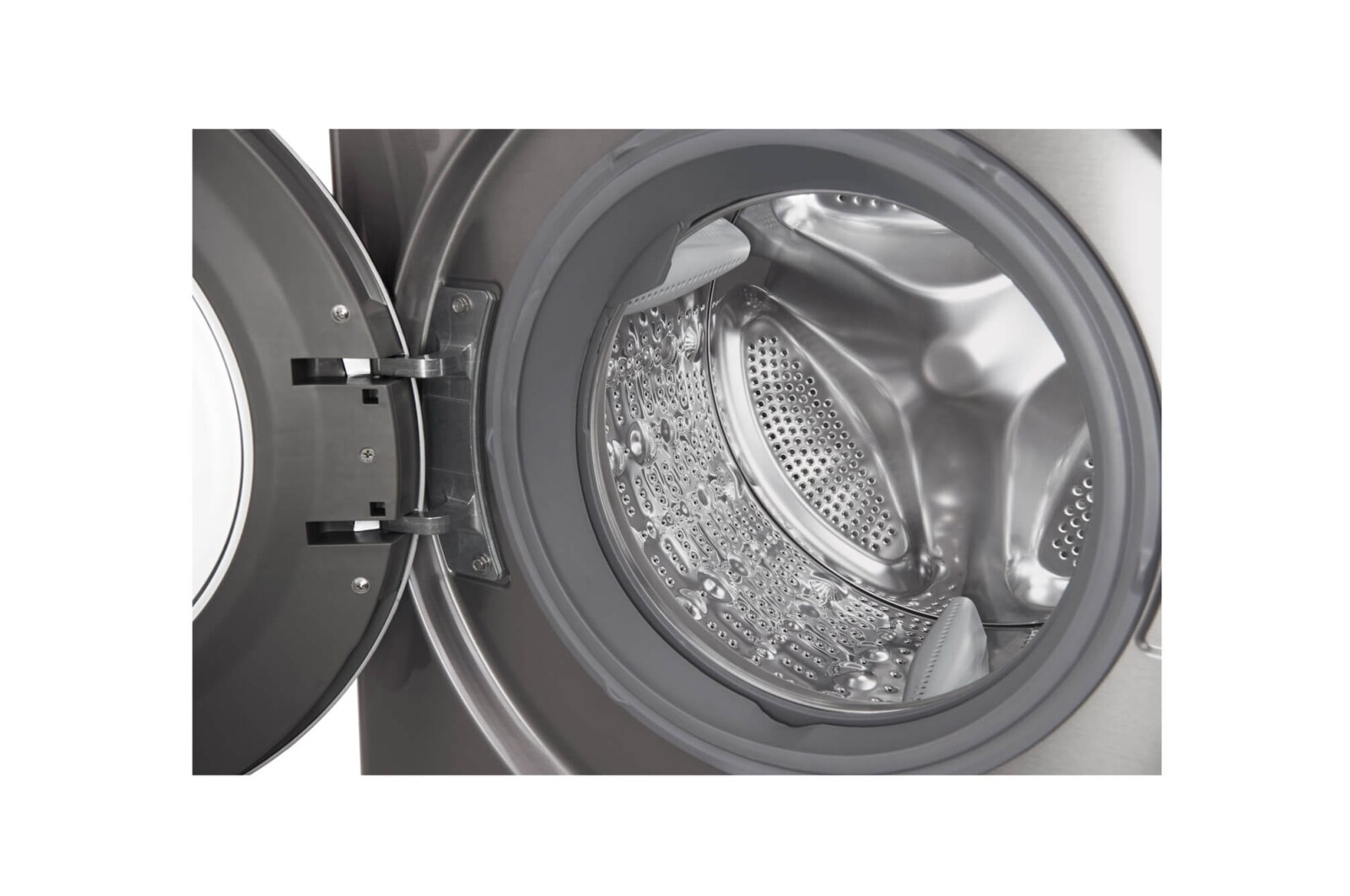 LG Steam™ FWJ685SS 8/5Kg 1400 Spin Washer Dryer – Graphite, FWJ685SS