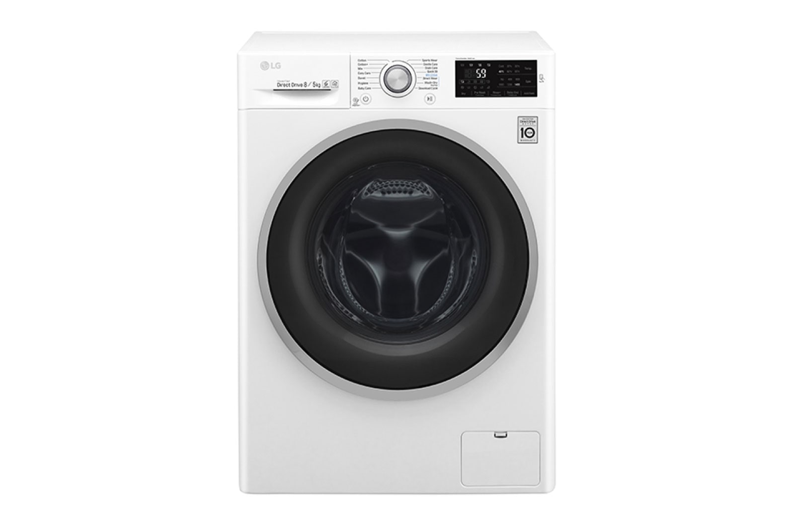 LG Direct Drive™ FWJ685WN 8/5Kg 1400 Spin Washer Dryer – White, FWJ685WN