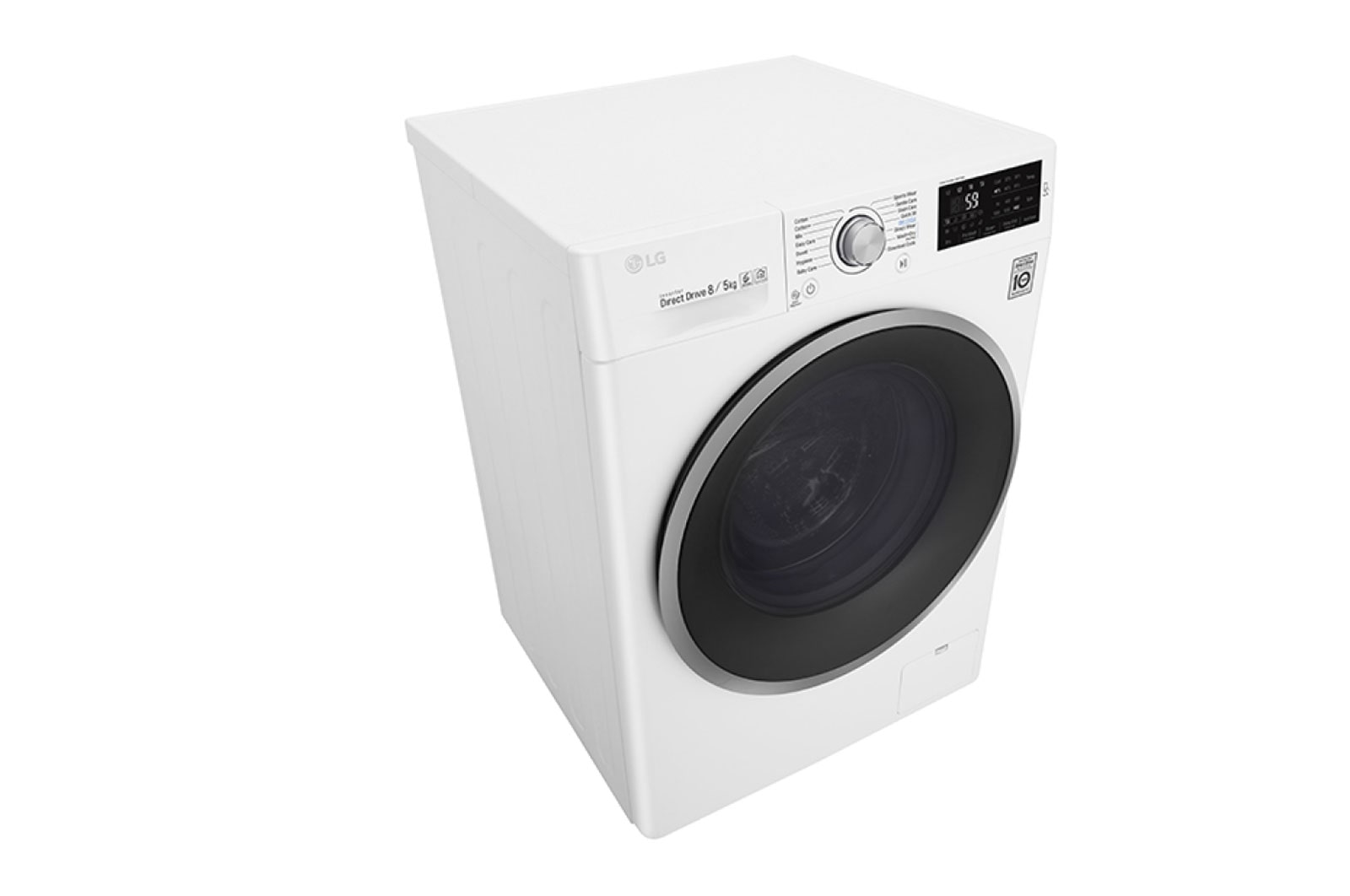 LG Direct Drive™ FWJ685WN 8/5Kg 1400 Spin Washer Dryer – White, FWJ685WN