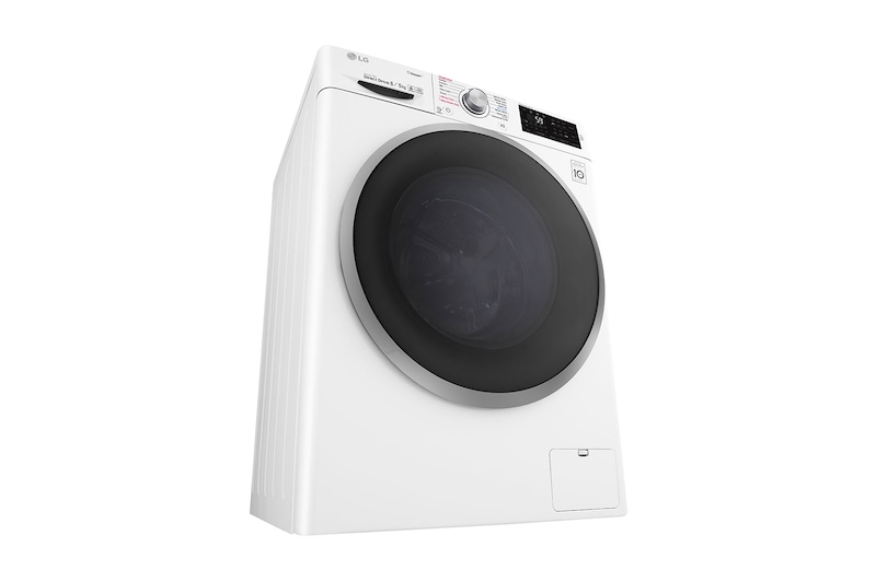 LG Steam™ FWJ685WS 8/5Kg 1400 Spin Washer Dryer – White, FWJ685WS