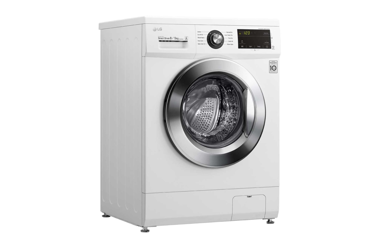 LG Direct Drive™ | 8kg / 5kg | Washer Dryer | 1400rpm | White, FWMT85WE