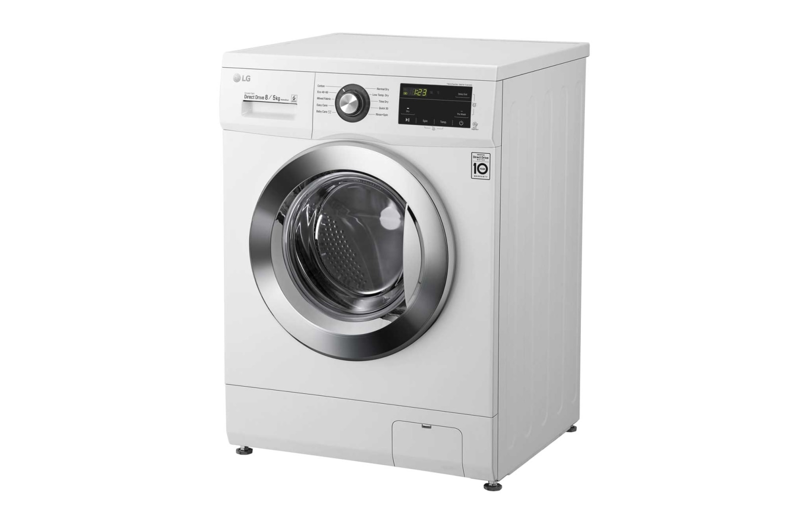 LG Direct Drive™ | 8kg / 5kg | Washer Dryer | 1400rpm | White, FWMT85WE