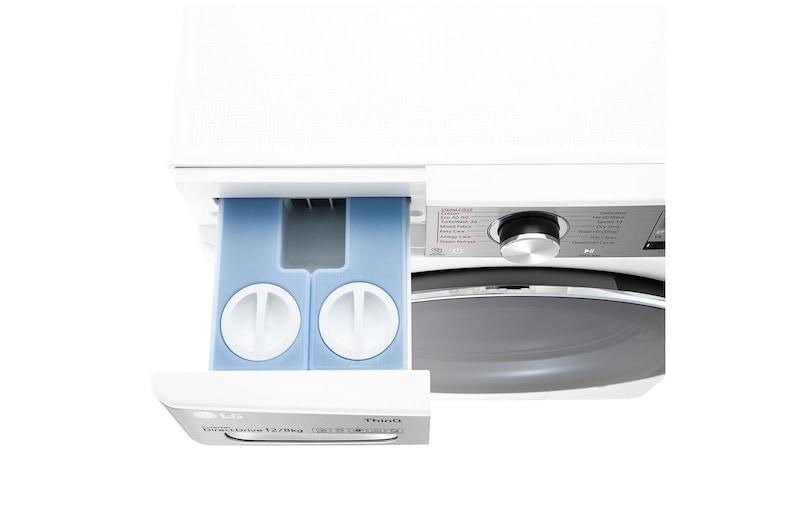 LG 12/8kg Washer Dryer LG Turbowash360™, White, FWV1128WTSA