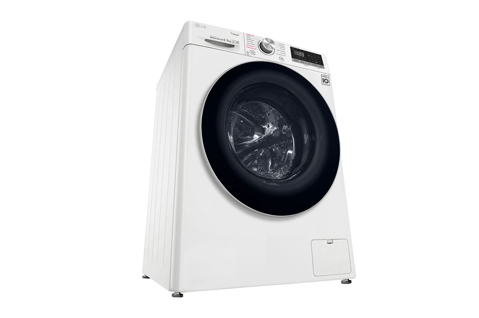 LG AIDD™ FWV585WS 8/5Kg 1400 Spin Washer Dryer – White, FWV585WS