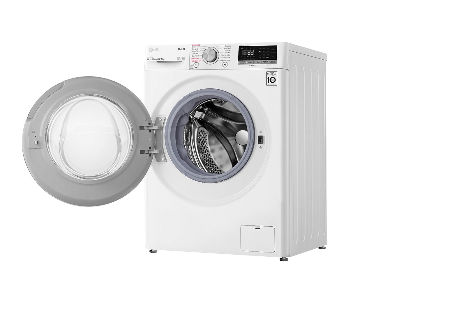 LG Steam™ FWV685WSE 8kg / 5kg, 1400rpm Washer Dryer - White, FWV685WSE
