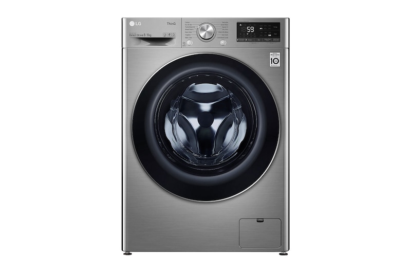 LG 8/6kg Washer Dryer LG Turbowash™, Graphite, FWV686STE